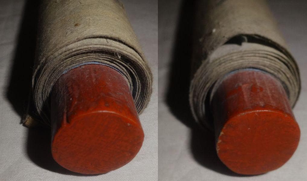 アンティーク 讃州 象頭山 金刀比羅宮 金毘羅大権現 神 神号 紙本 肉筆 掛軸