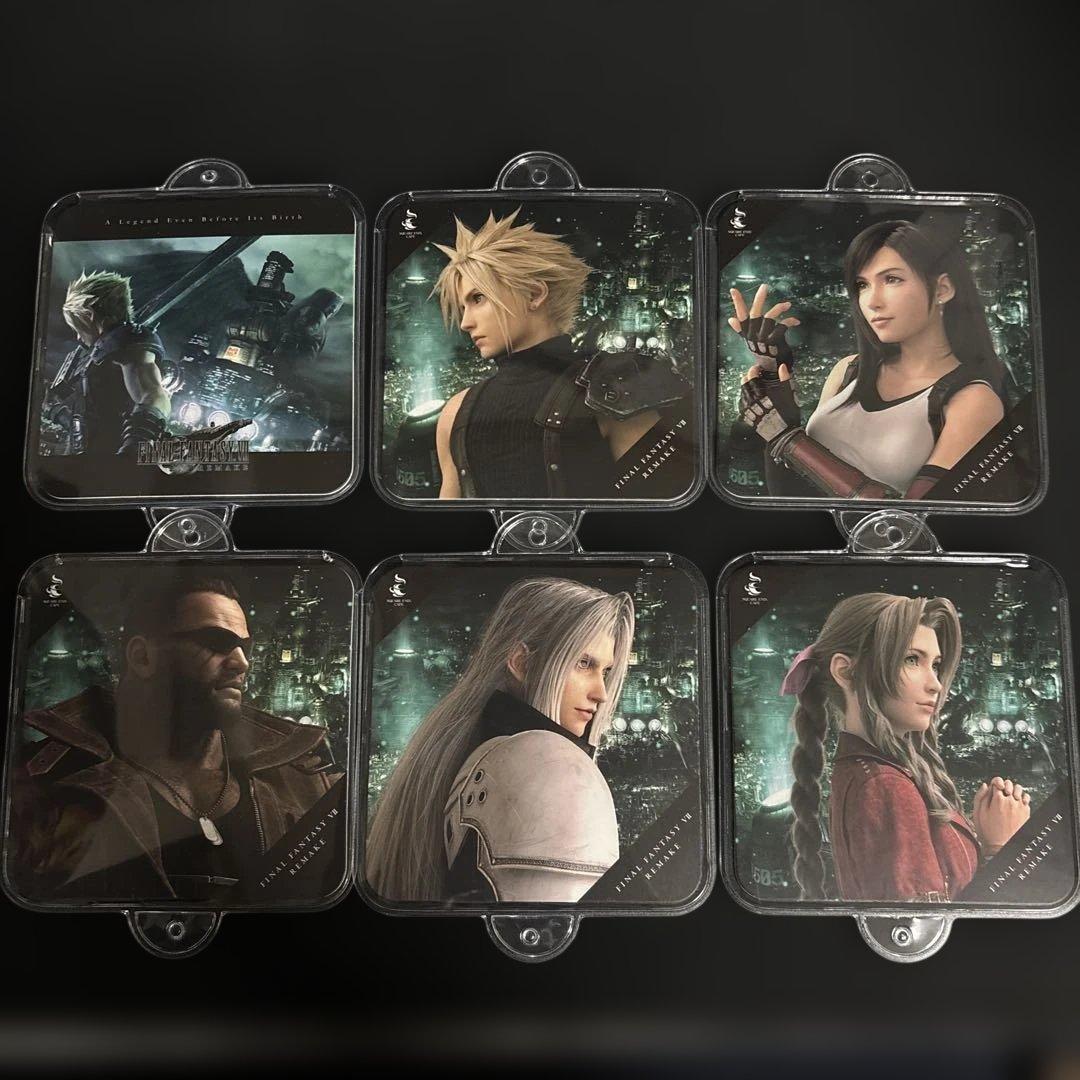 ファイナルファンタジーⅦ リメイク スクエニカフェ コースターセット