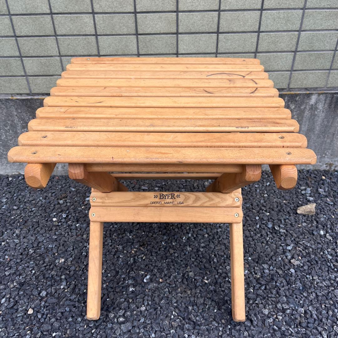 BYER バイヤーオブメイン　フォールディングテーブル　USA製