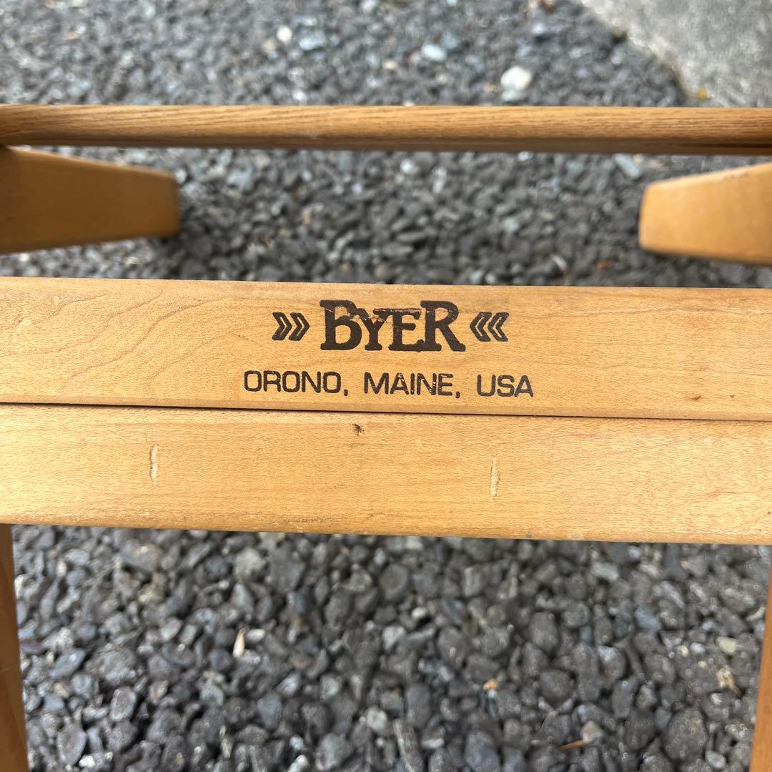 BYER バイヤーオブメイン　フォールディングテーブル　USA製