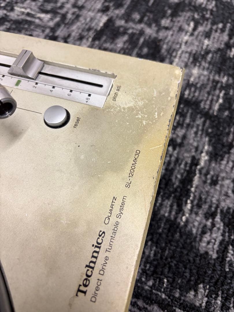 最終値下げ近日取り下げ　Technics SL-1200MK3D ターンテーブル