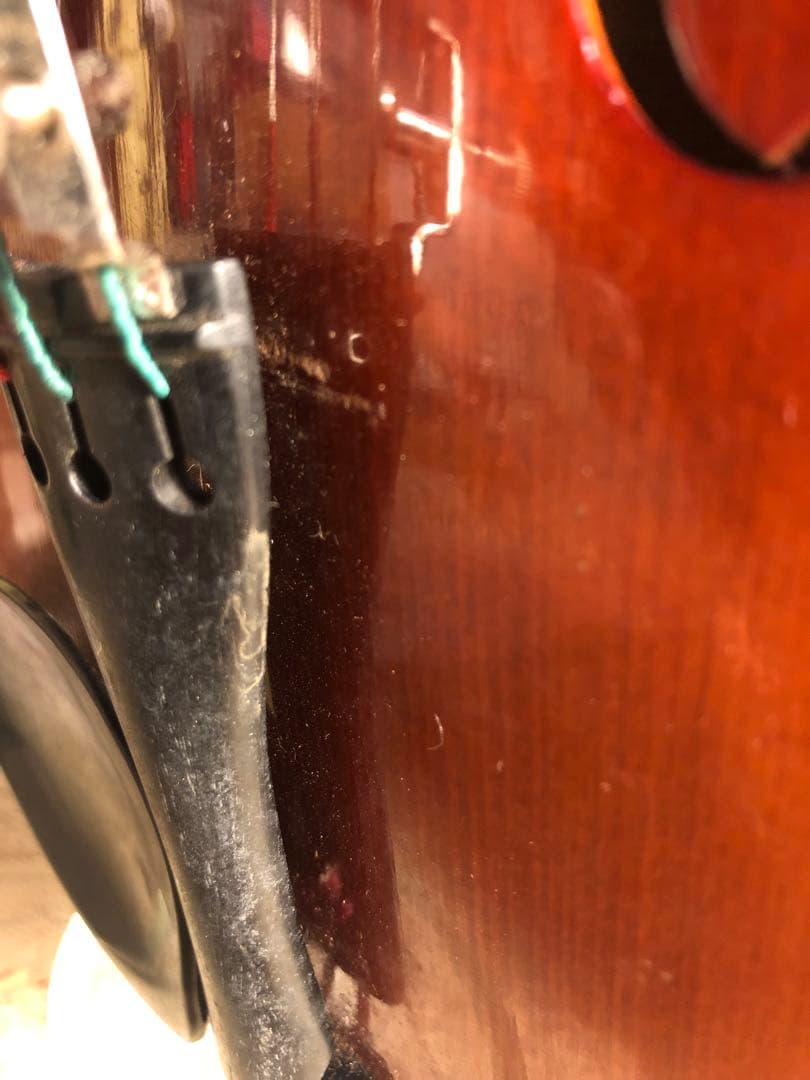 【駒&魂柱調整済】Suzuki分数バイオリンNo300 1/8 1997