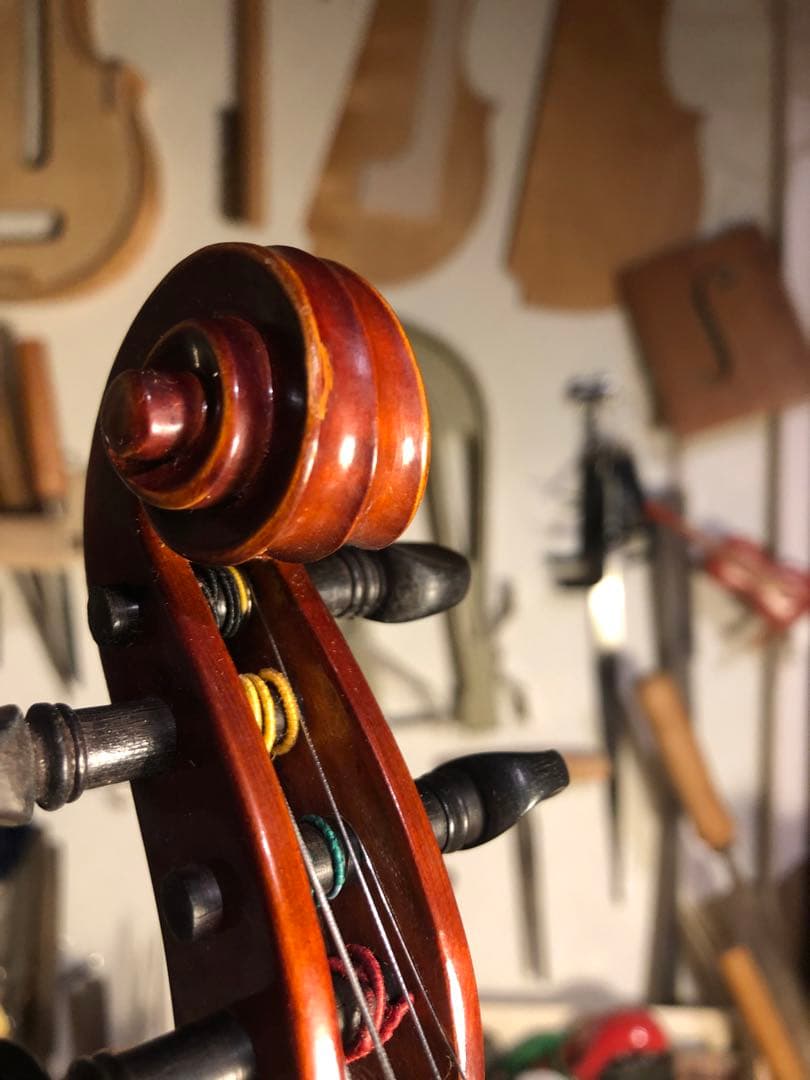 【駒&魂柱調整済】Suzuki分数バイオリンNo300 1/8 1997