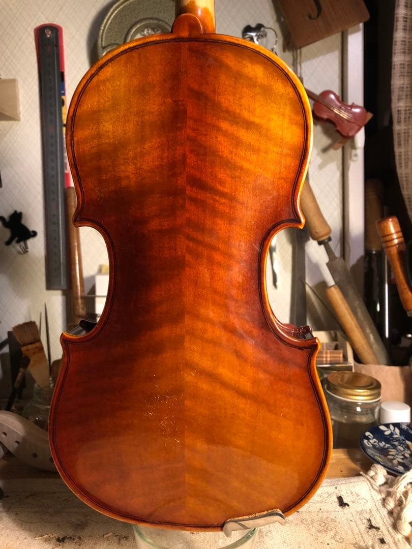 【駒&魂柱調整済】Suzuki分数バイオリンNo300 1/8 1997