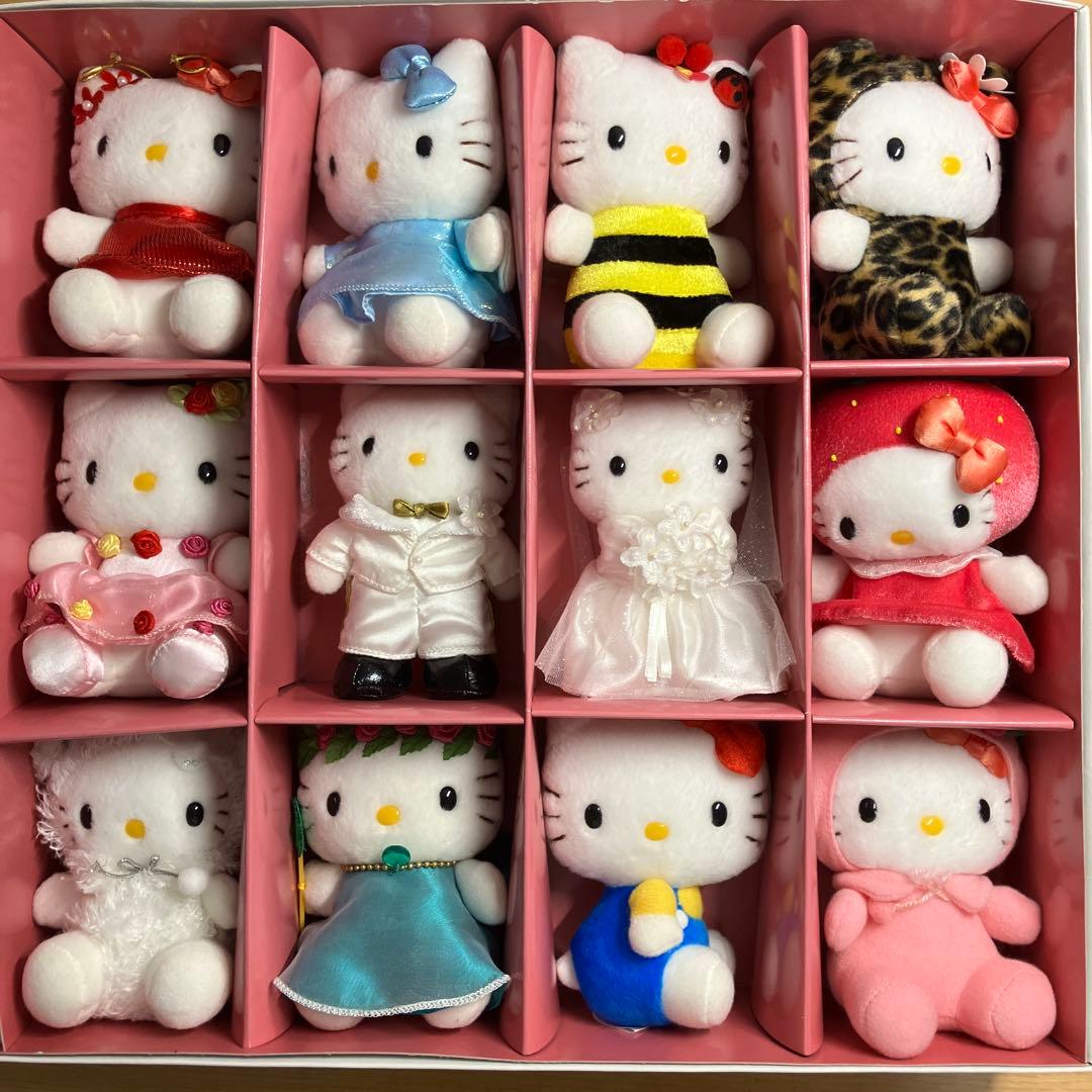 【希少】ハローキティプレミアムコレクション　12体セット（開封済）
