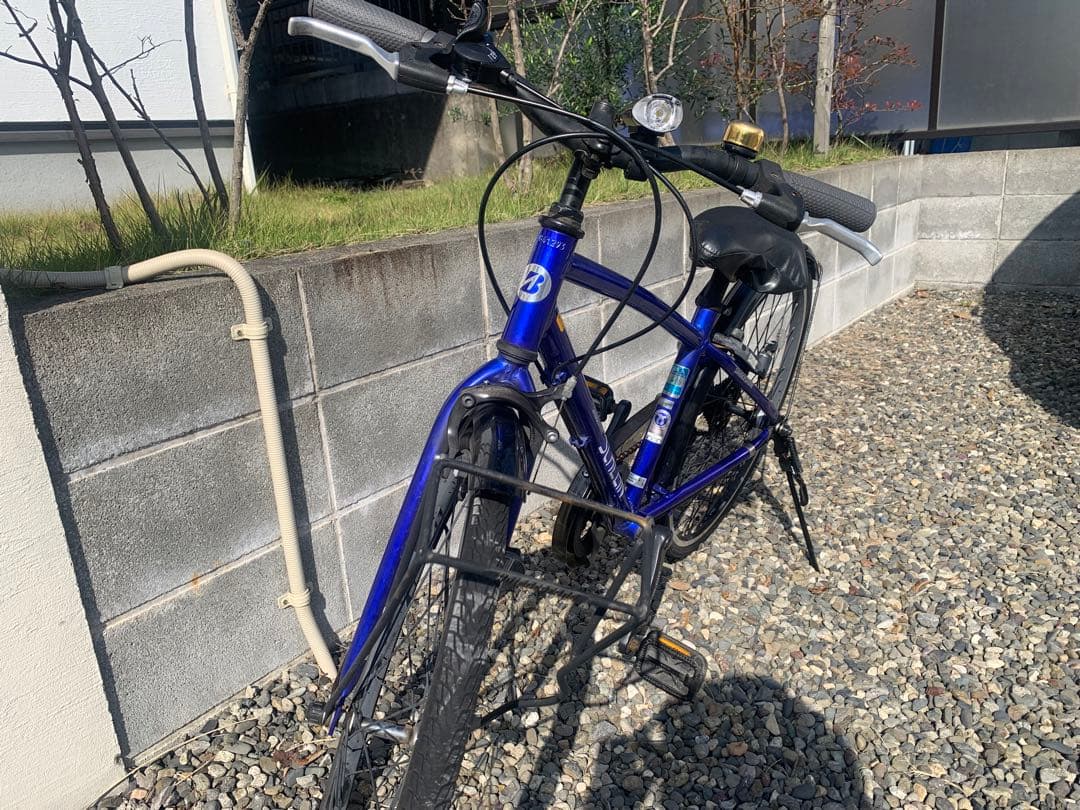 【大分県内配達or引取り限定】 ブリヂストン　シュライン　24インチ　青