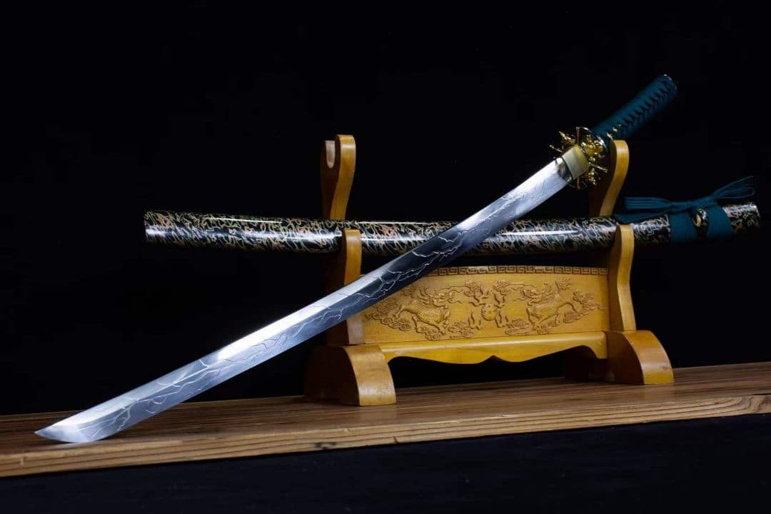 雷神裂武者刀  武具　刀装具　日本刀　模造刀 居合刀
