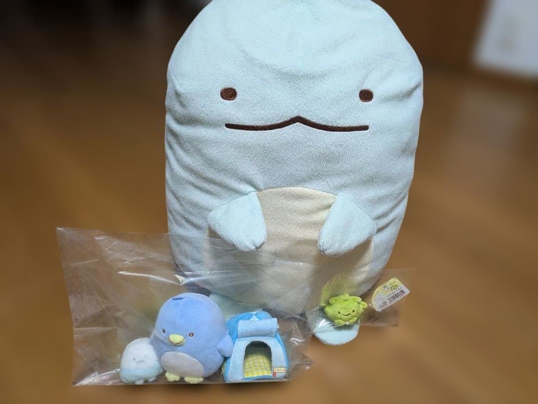 レア特大　とかげ　 てのりぬいぐるみセット　新品未使用