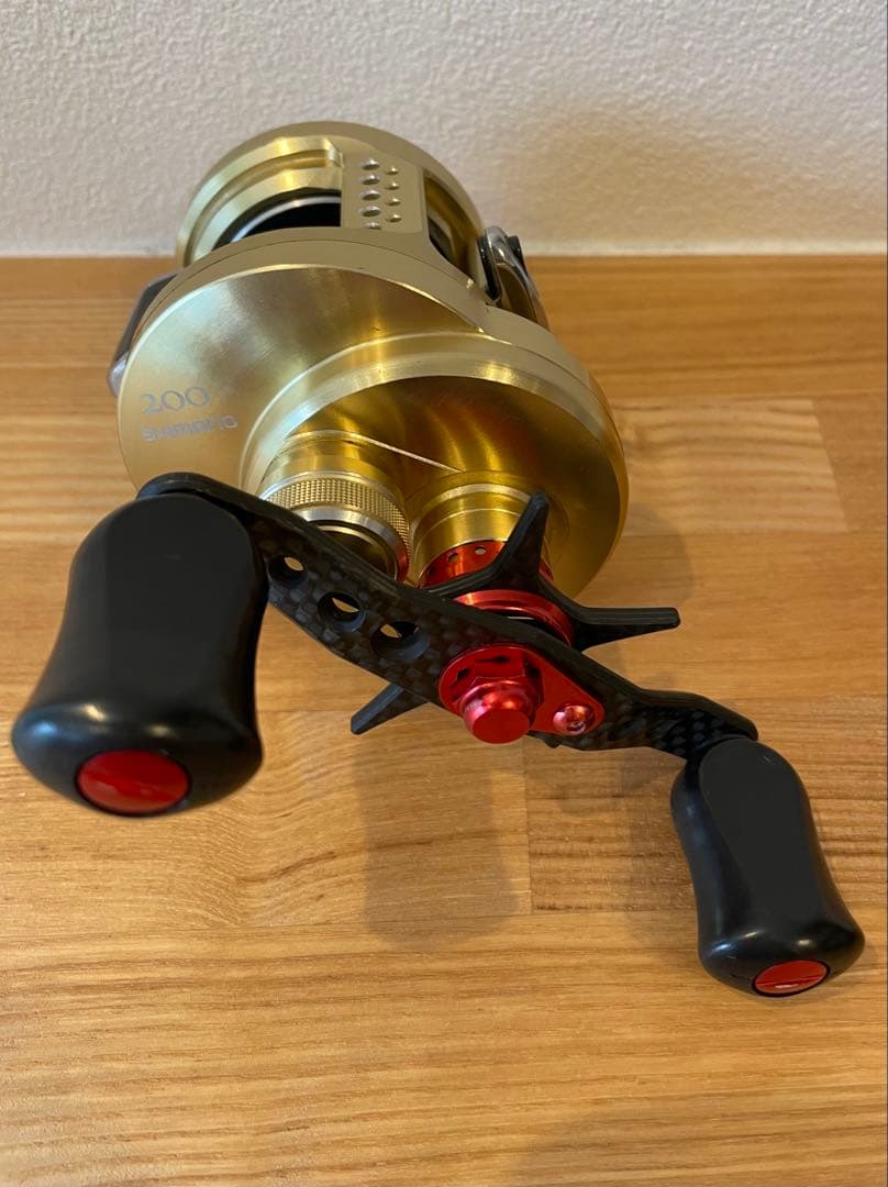 シマノ 14 カルカッタコンクエスト 200 ノーマルギア KTFチューン