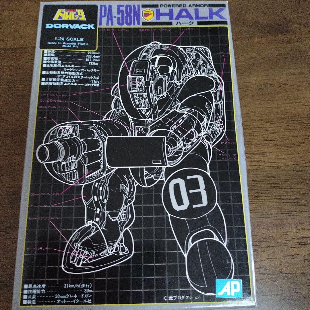 ドルバック　プラモデル　7点