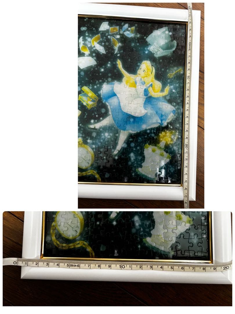 ディズニー　プリンセス　アナ雪　ティンカーベル　パズル　完成品　フレーム　セット