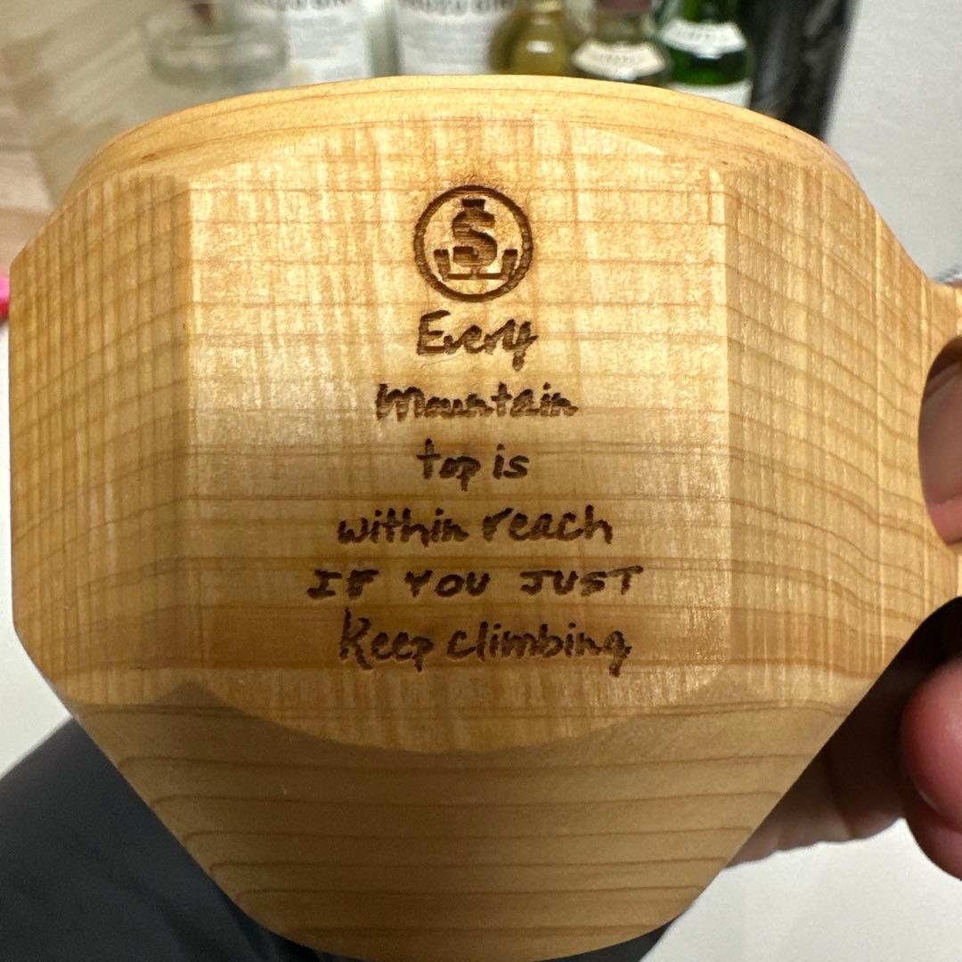 ソマビトSOMABITO ウッドカップ 自宅保管未使用品 ジンカップ