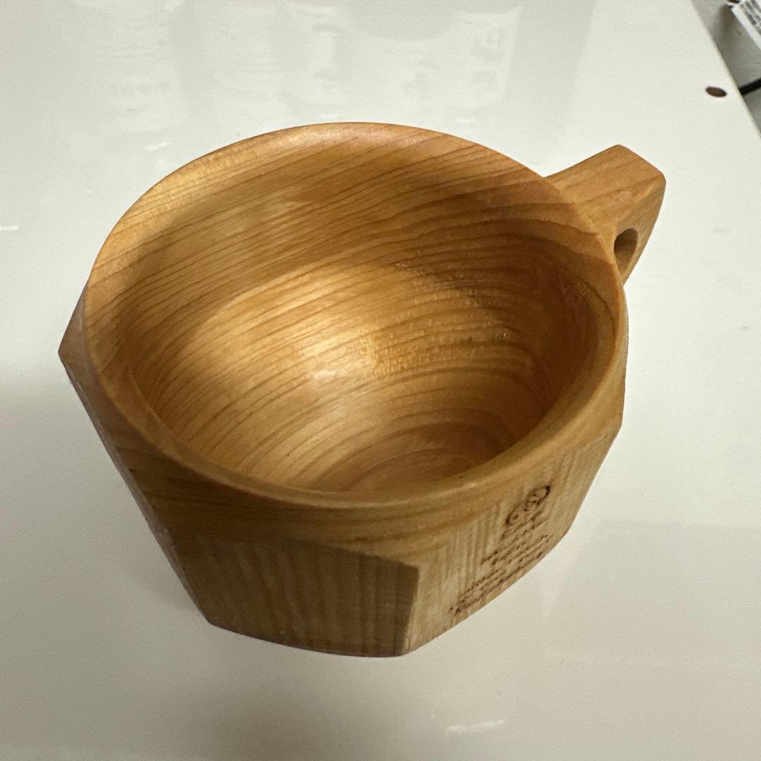 ソマビトSOMABITO ウッドカップ 自宅保管未使用品 ジンカップ