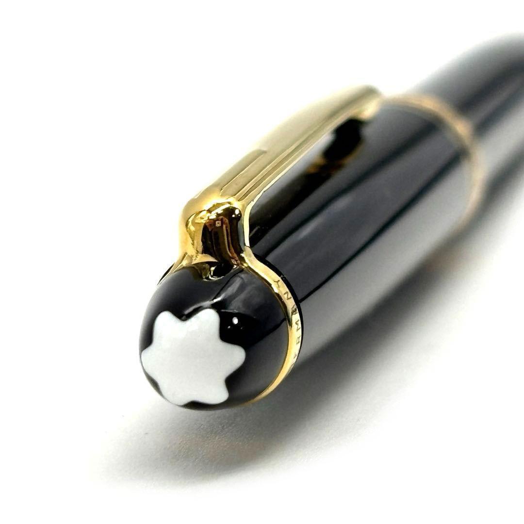【美品】モンブラン ツイスト式ボールペン ブラック/ゴールド 4Q14