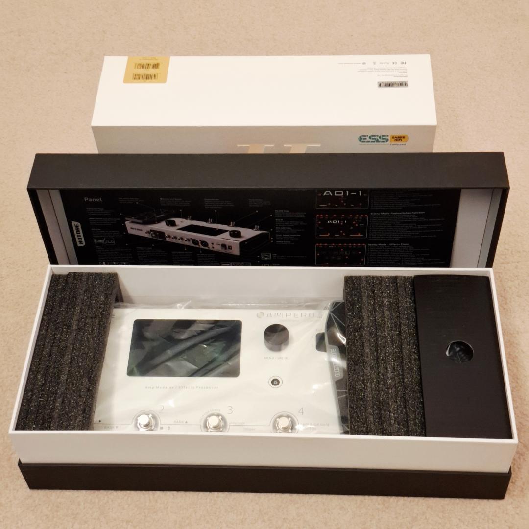 美品★HOTONE AMPERO II アンプモデラー&マルチエフェクター