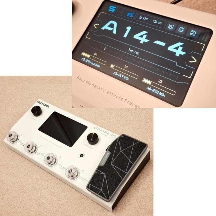 美品★HOTONE AMPERO II アンプモデラー&マルチエフェクター