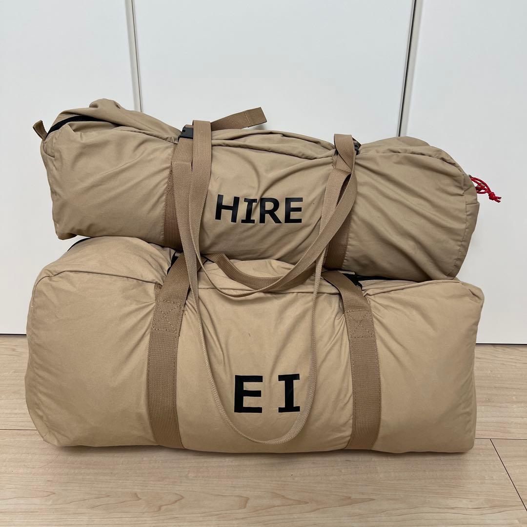 DOD エイテント ヒレタープ カマボコテント3M用マットシート セット