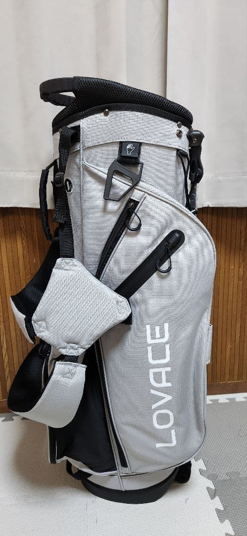 【新品未使用】14分割 LOVACE グレー キャディバッグ