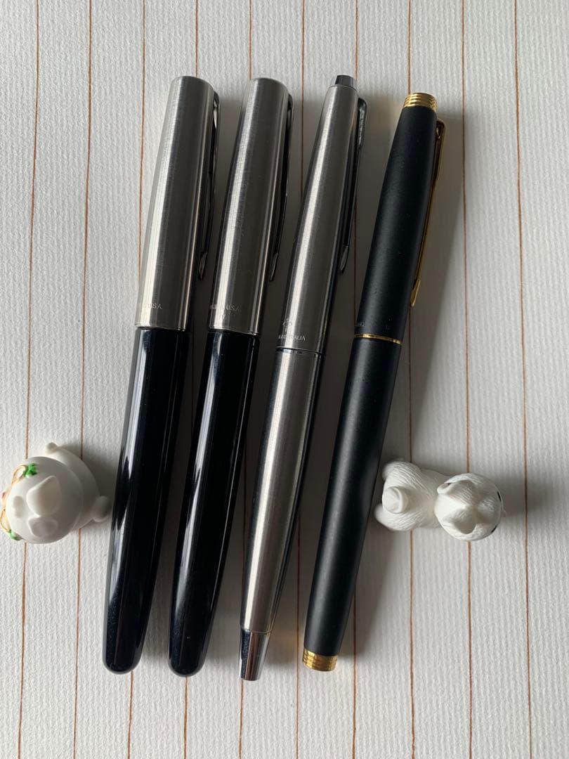 パーカー 万年筆 4本セット