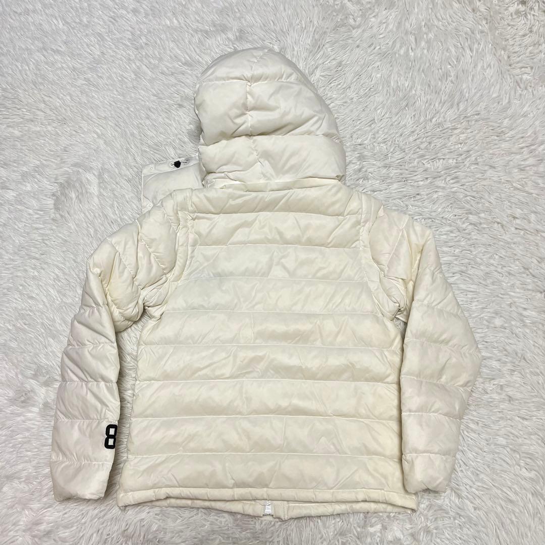 最高峰 パーリーゲイツ PEARY GATES ダウンジャケット ホワイト 白