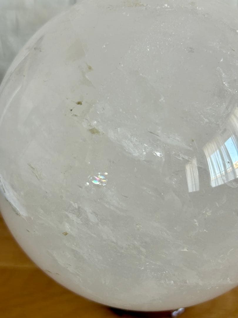 かおりちゃん【超希少✨】ライトニング水晶 3.6kg 大玉