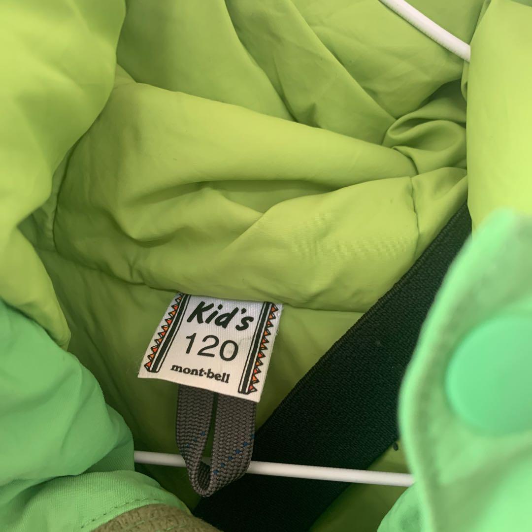 montbell 子供用スキーウェアセット 120