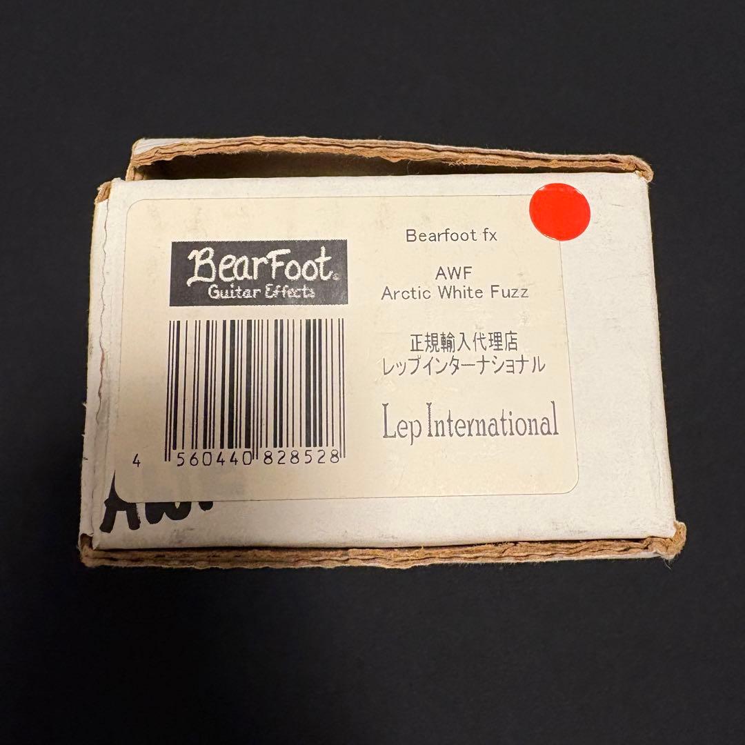 ギター Bearfoot / Arctic White Fuzz