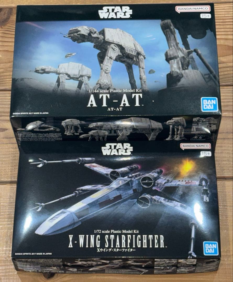 バンダイ スターウォーズ AT-AT & Xウイングファイター