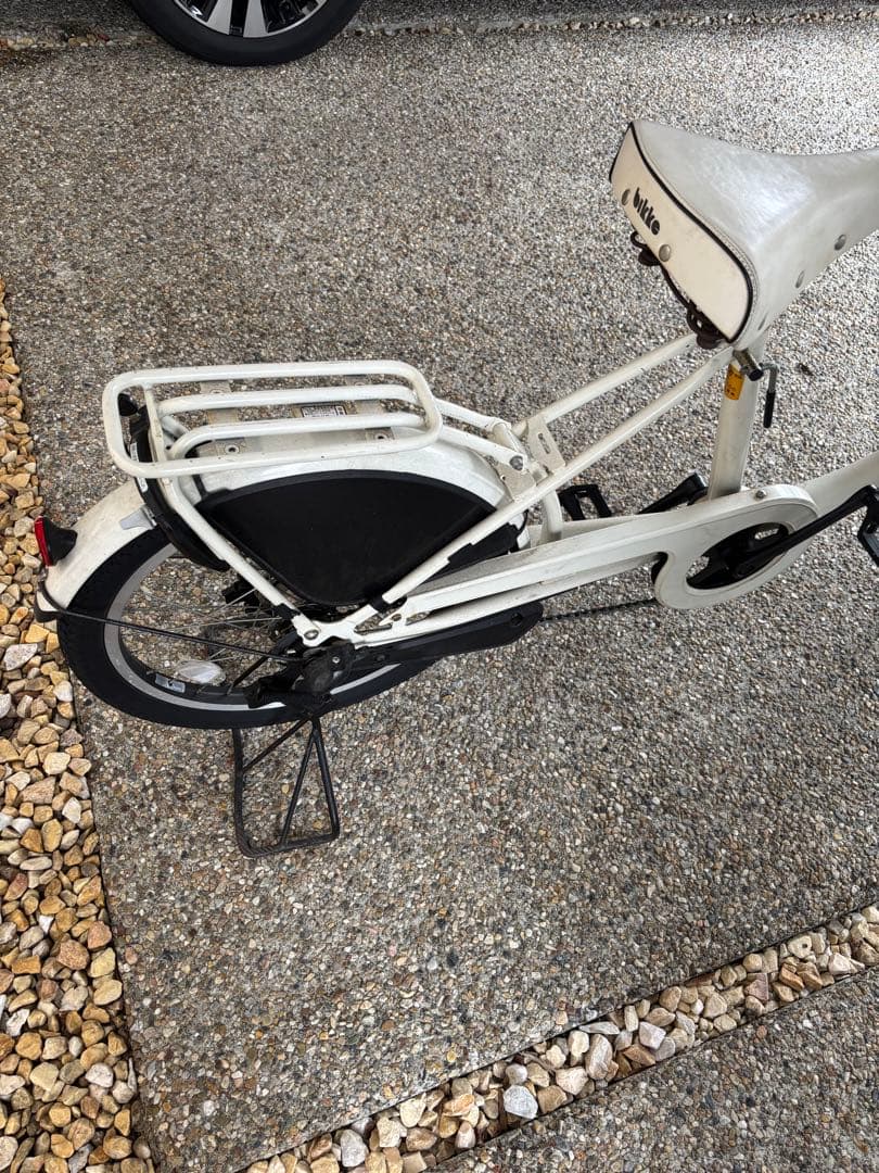 bikke2 ホワイト F.Rシート付(引取りのみ)