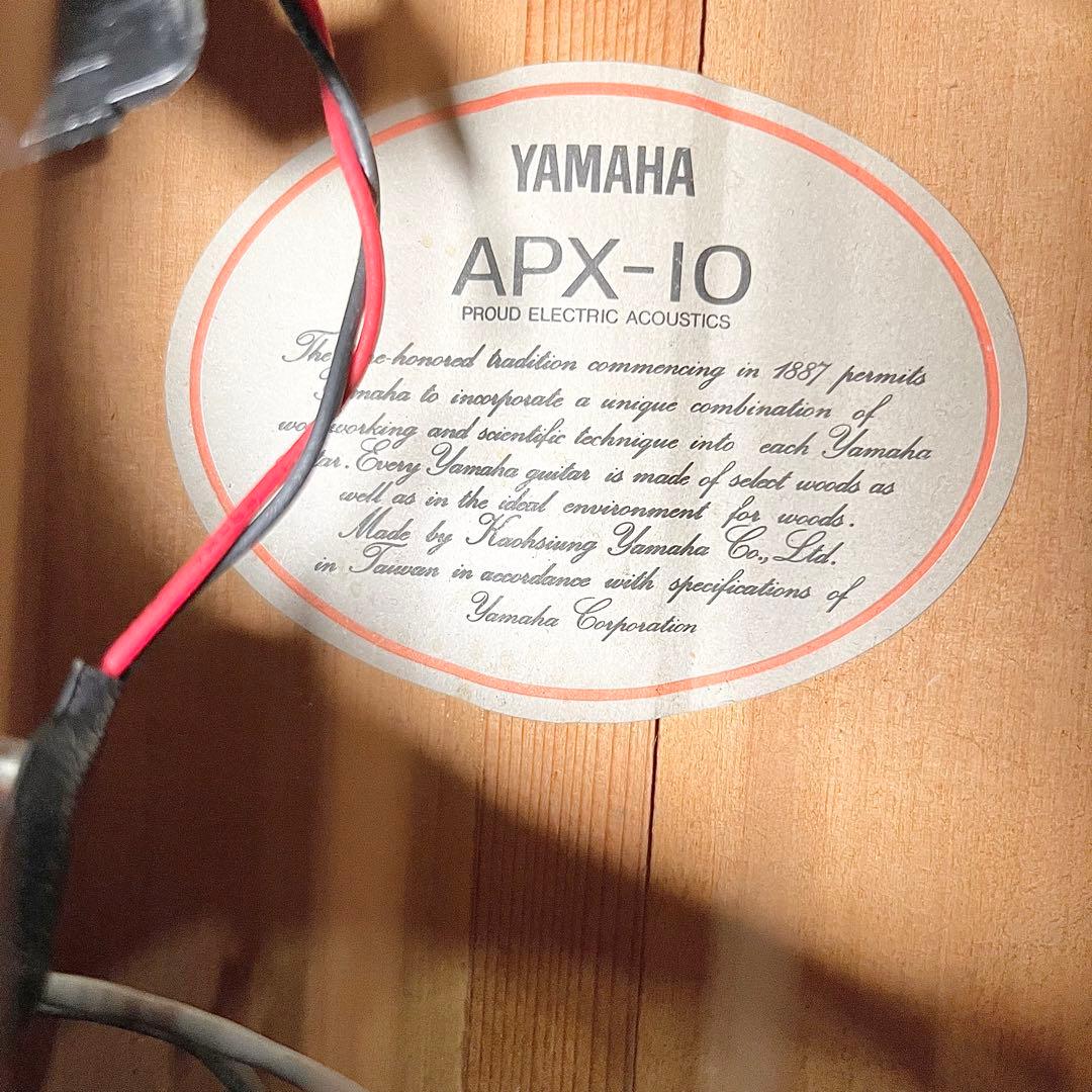 【音出し確認済み】YAMAHA APX-10 エレアコ 上位モデル