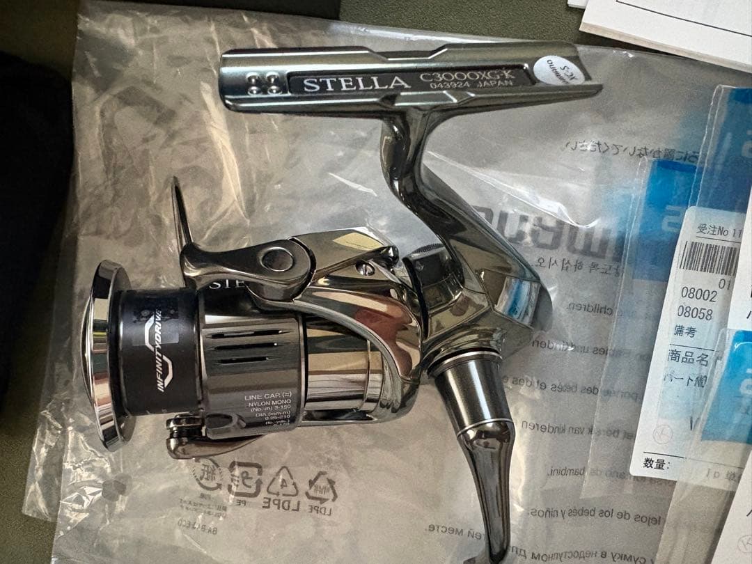 新品未使用SHIMANO スピニングリール STELLA C3000XG