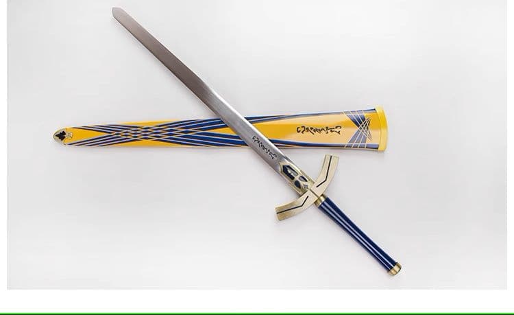 Fate運命長夜黒化セイバー誓約勝利の剣 武具 模造刀 Cosplay 石中剣