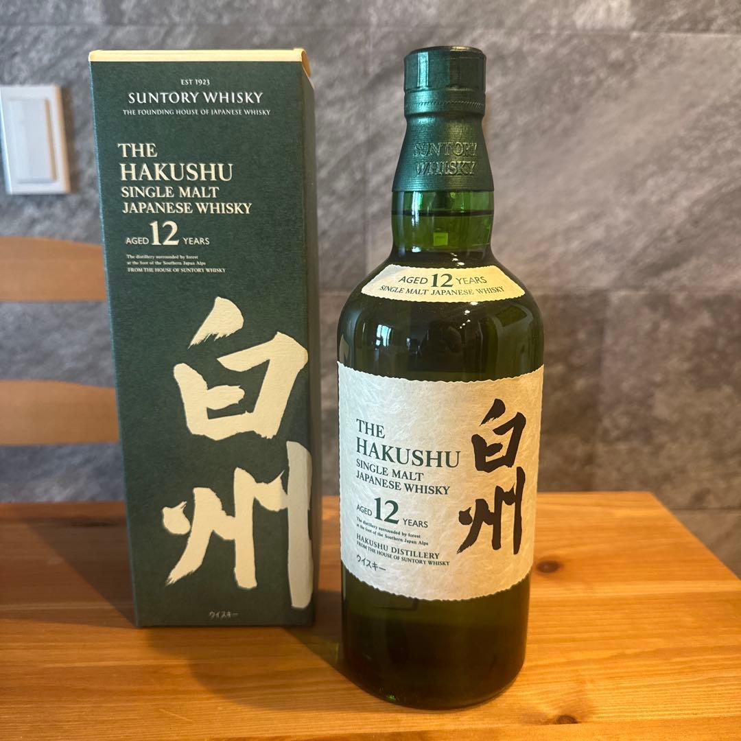 SUNTORY THE HAKUSHU 白州12年 700ml 箱付き