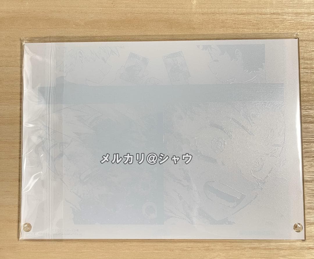 僕のヒーローアカデミア 原稿風アクリルアート vol.1 爆豪 緑谷 全サ