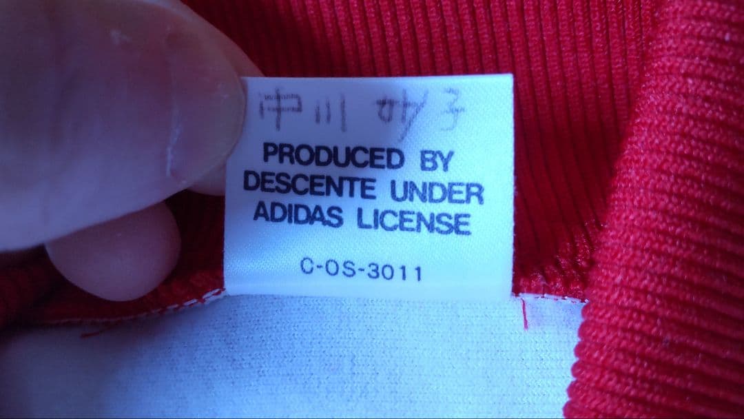 adidas アディダス 1982年 8カ国対抗陸上 別注 ジャージ