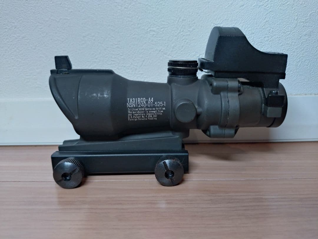 Trijicon ACOG スコープ ドットサイト付 初期アフ ブラック