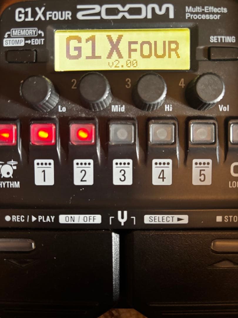 ZOOM G1X FOUR マルチエフェクター