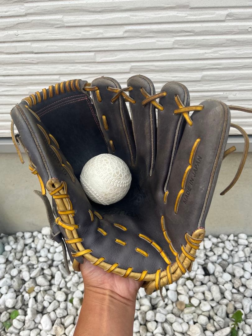 ザナックストラストエックス軟式野球グローブ グレー　ピッチャー用