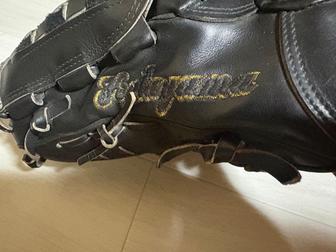 ミズノプロ　プロ支給品　硬式ピッチャー用グローブ　左投げ