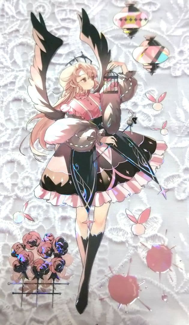 J609＃棋羽(贝壳光)Likey切り売り海外人物マステ女の子