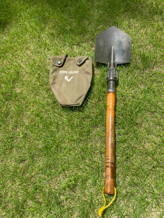 希少ビンテージ　ever scoop 折り畳みスコップ＆ピッケル
