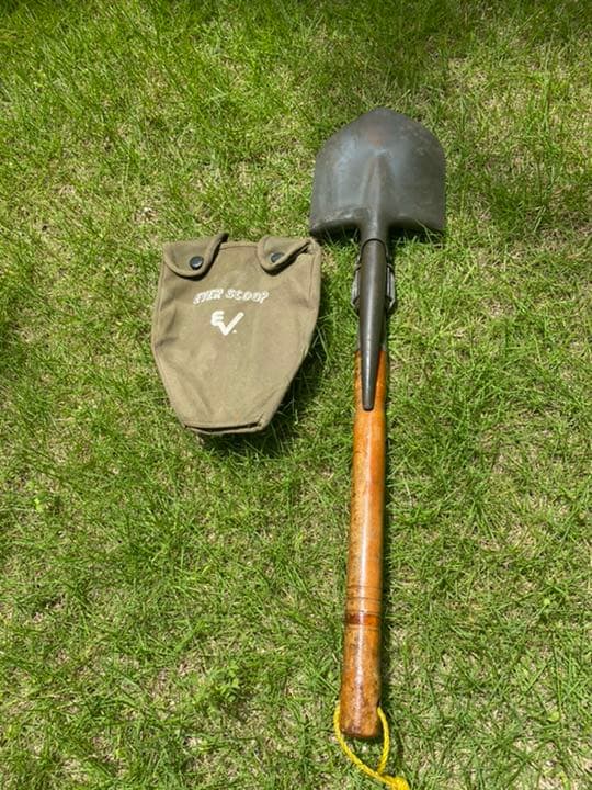 希少ビンテージ　ever scoop 折り畳みスコップ＆ピッケル