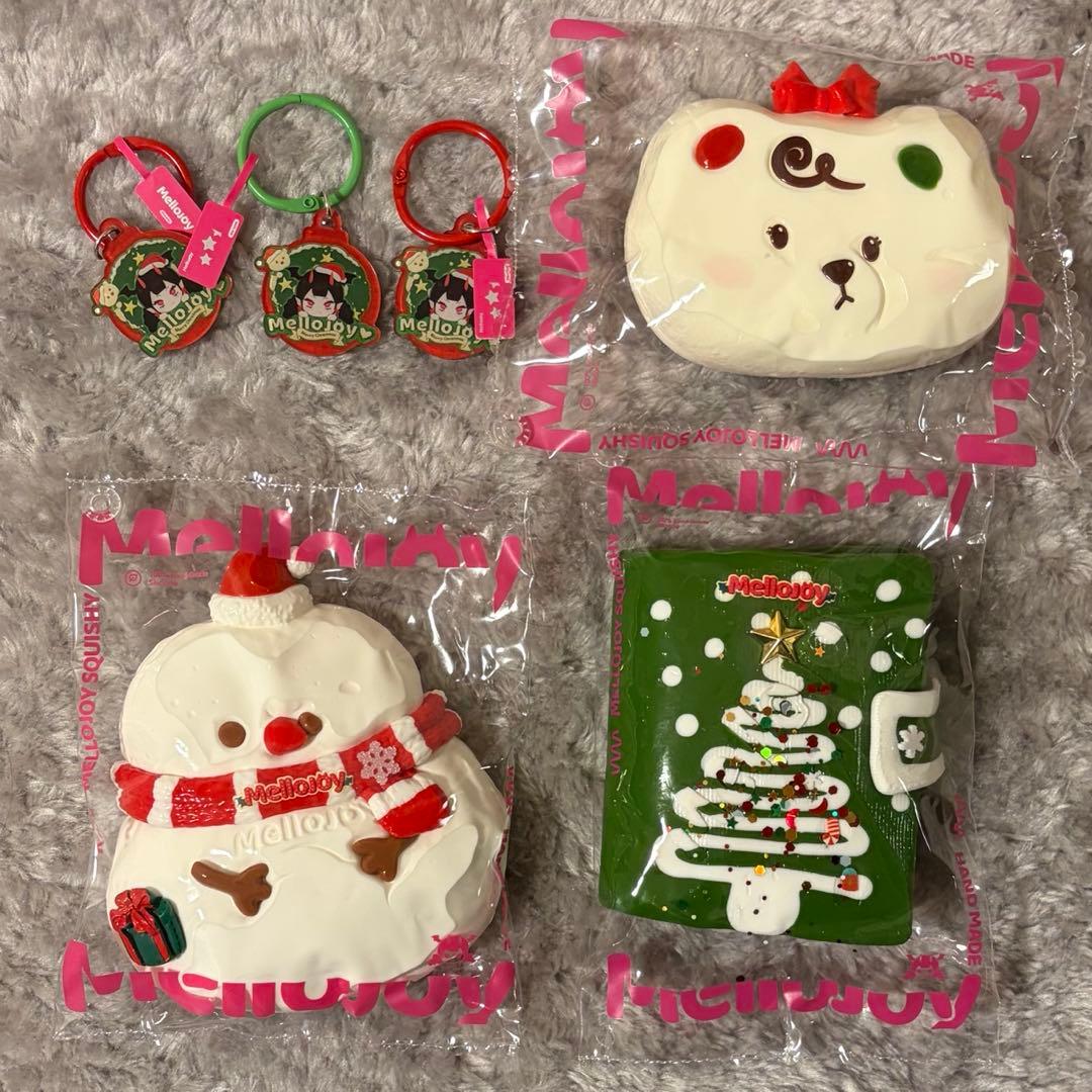 mellojoy クリスマス 3点 スノーベイビー チーズベア ウィッシュリスト