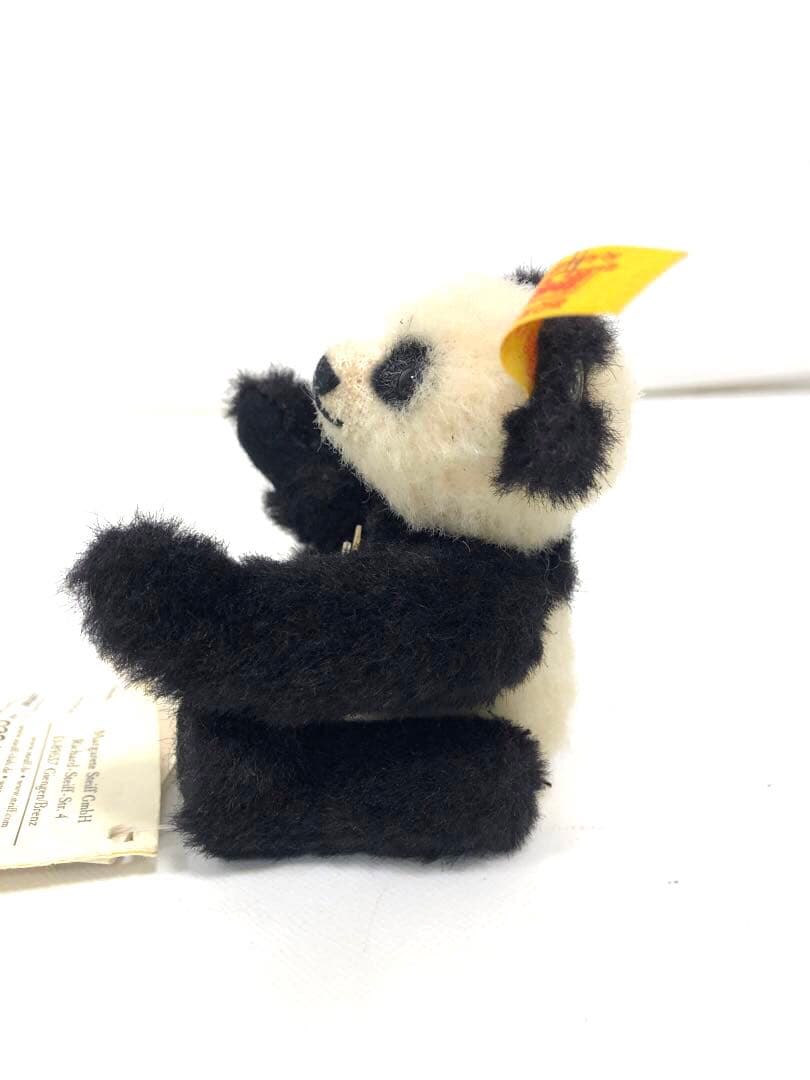 STEIFF シュタイフ　アルパカパンダテッド　パンダ ぬいぐるみ 約10cm