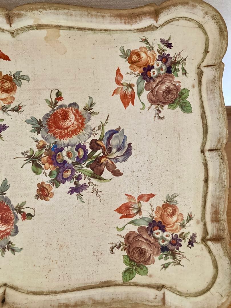 ITALYヴィンテージflorentineフローレンタイン家具ネストテーブル難有