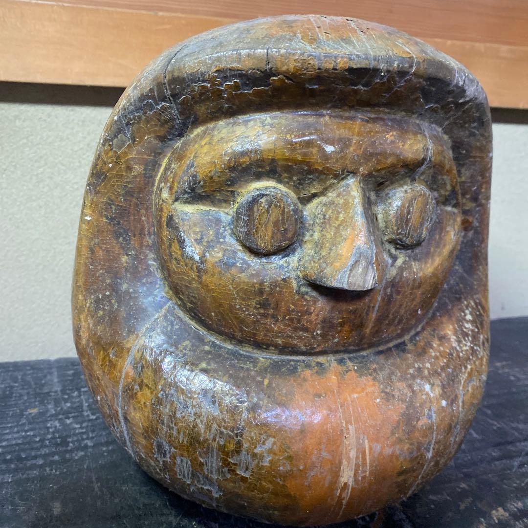 郷土玩具ダルマの型P-325 22cm19cm18cm