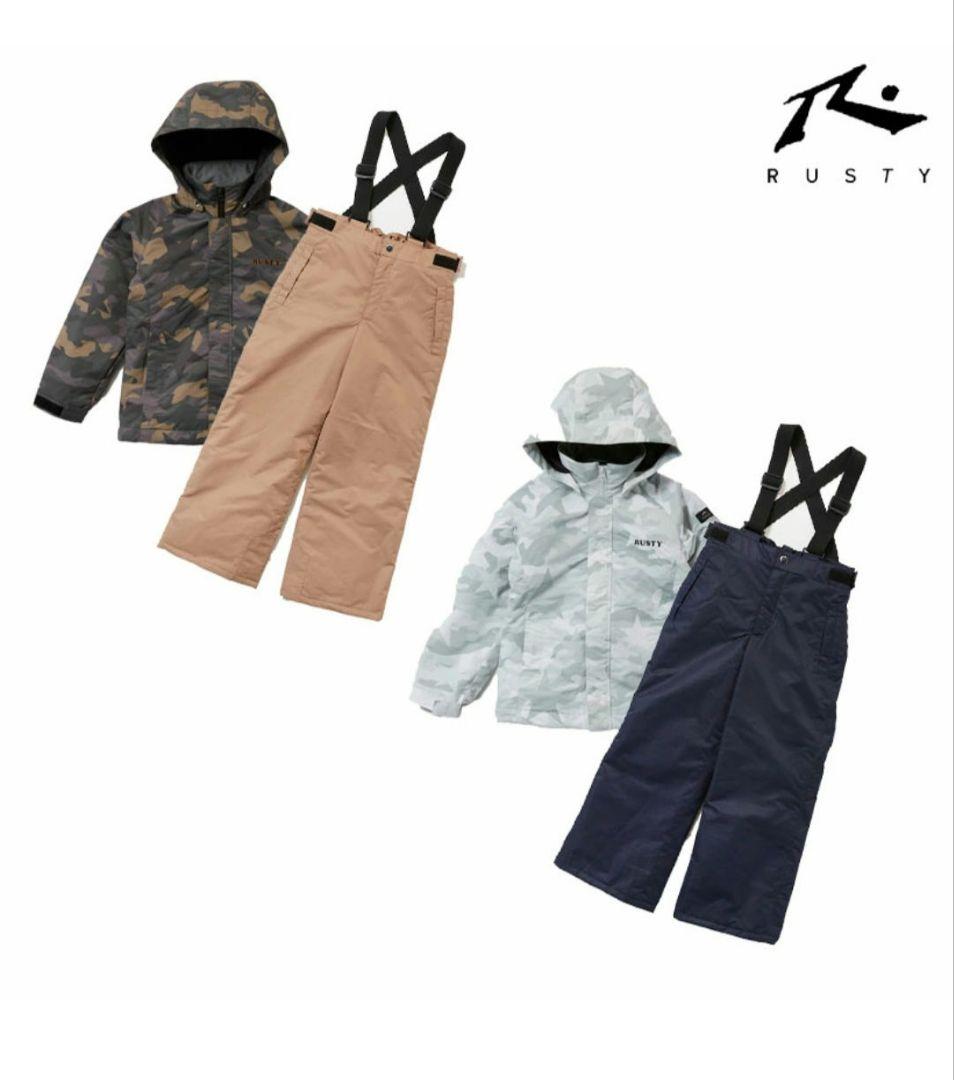 RUSTY 子ども用スノーボードウェアセット