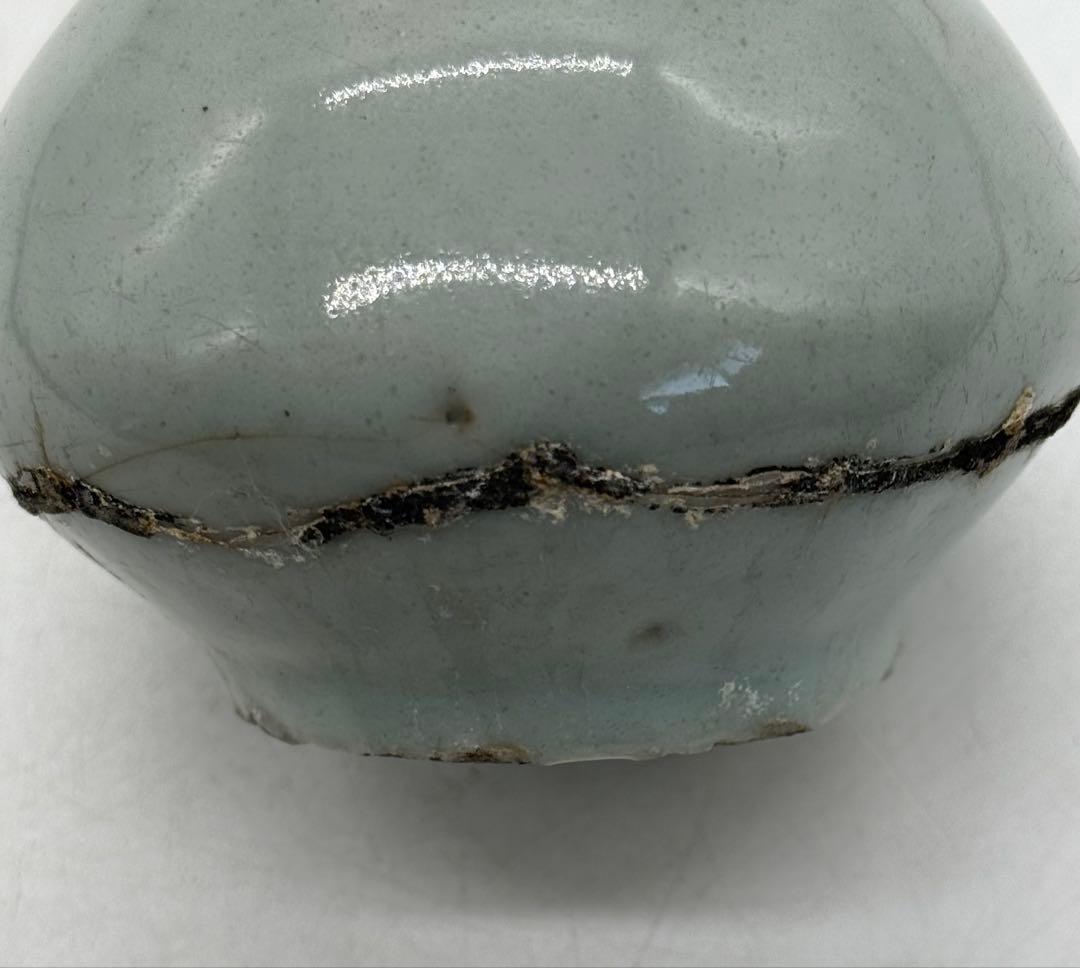 李朝　白磁徳利　アンティーク　送料込み250227