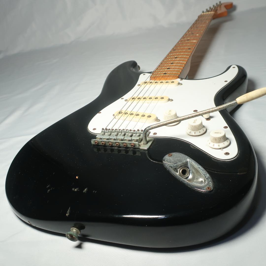 国産 ストラトキャスタータイプ エレキギター ブラック