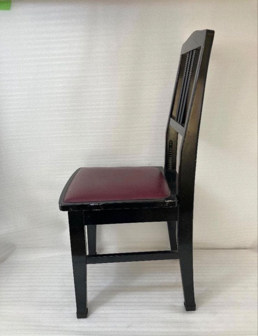 ※28263※背もたれ付きピアノ椅子